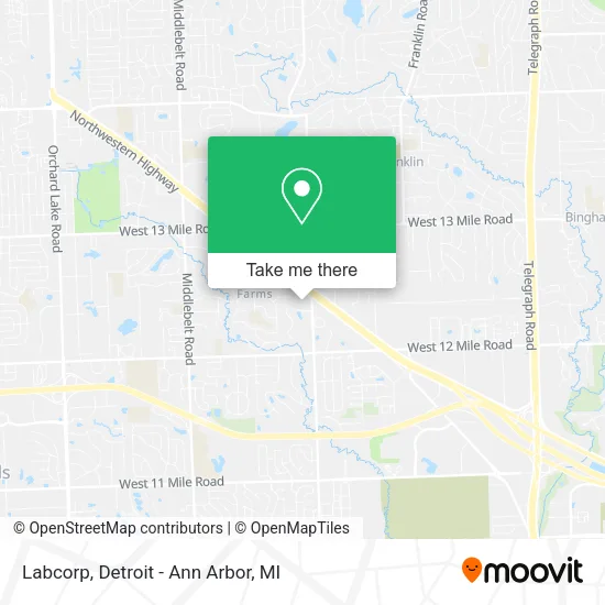 Labcorp map