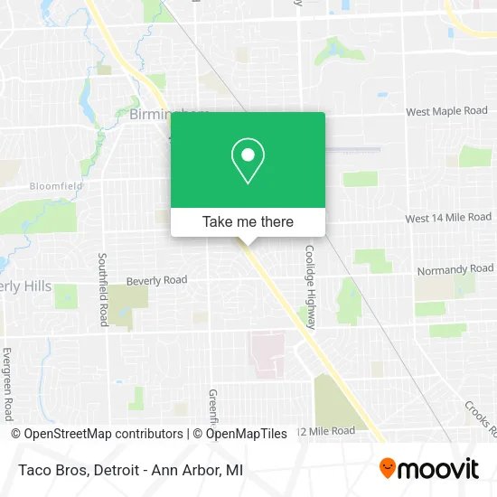 Taco Bros map