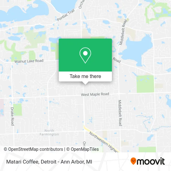 Matari Coffee map