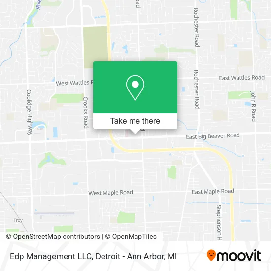 Edp Management LLC map