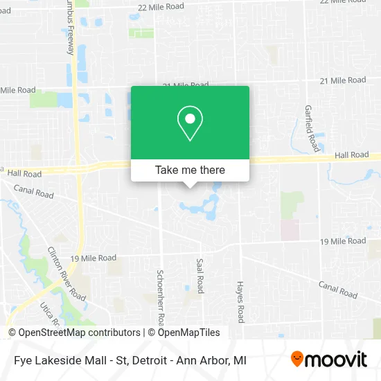 Fye Lakeside Mall - St map