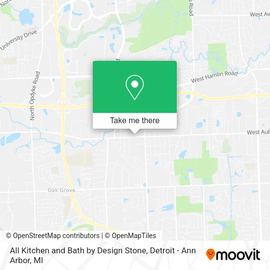 All Kitchen and Bath by Design Stone map