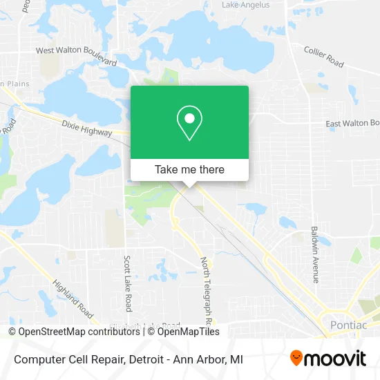 Computer Cell Repair map