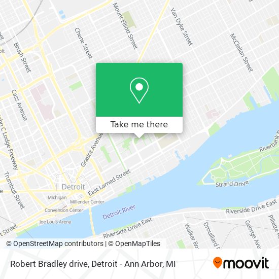 Mapa de Robert  Bradley drive