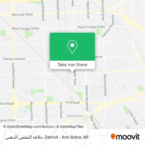 حلاقة المقص الذهبي map