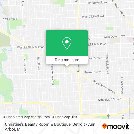 Christine's Beauty Room & Boutique map