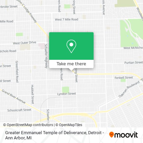 Mapa de Greater Emmanuel Temple of Deliverance