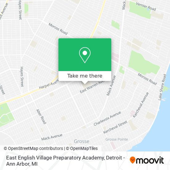 Mapa de East English Village Preparatory Academy