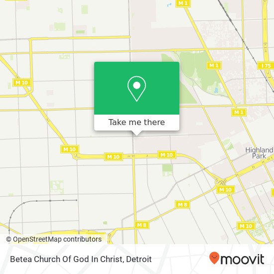 Betea Church Of God In Christ map