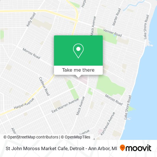 Mapa de St John Moross Market Cafe