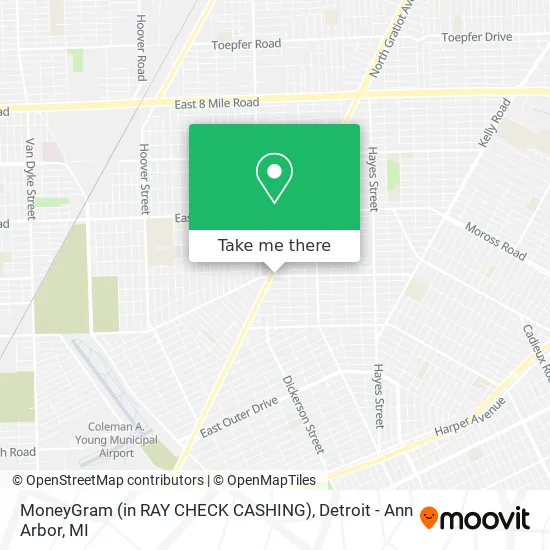MoneyGram (in RAY CHECK CASHING) map
