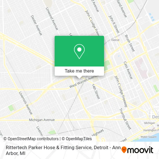 Rittertech Parker Hose & Fitting Service map
