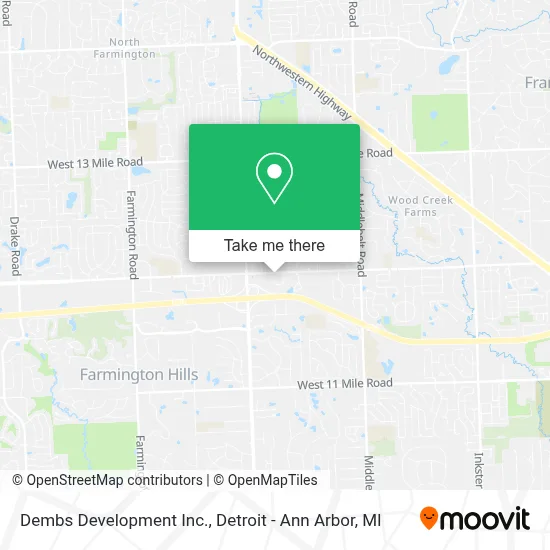 Dembs Development Inc. map
