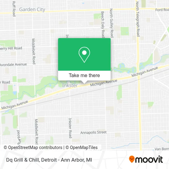 Dq Grill & Chill map