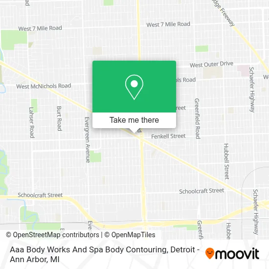 Aaa Body Works And Spa Body Contouring map