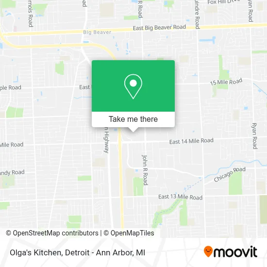 Olga's Kitchen map