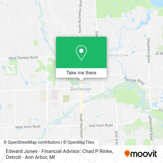 Edward Jones - Financial Advisor: Chad P Rinke map