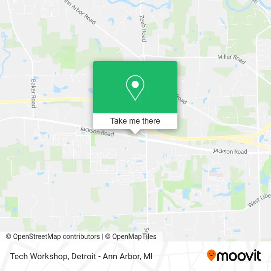 Tech Workshop map