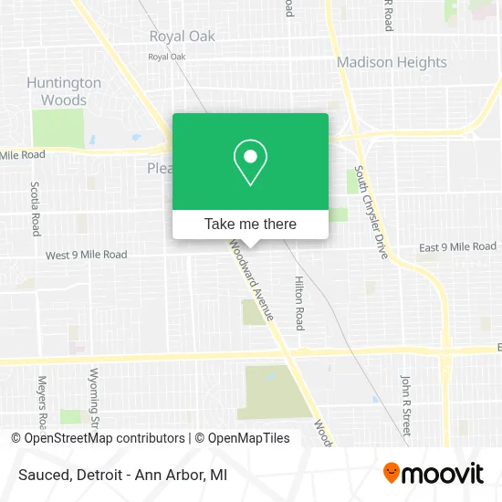 Sauced map