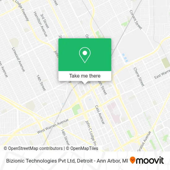 Bizionic Technologies Pvt Ltd map