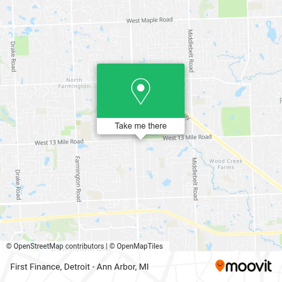 First Finance map