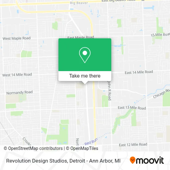 Revolution Design Studios map