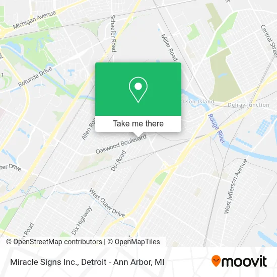 Miracle Signs Inc. map