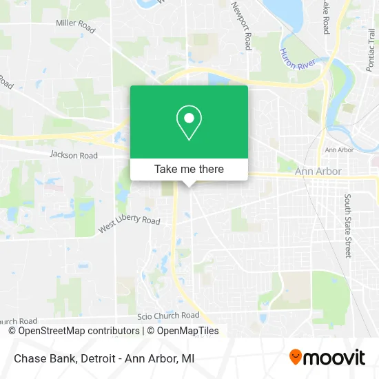 Chase Bank map