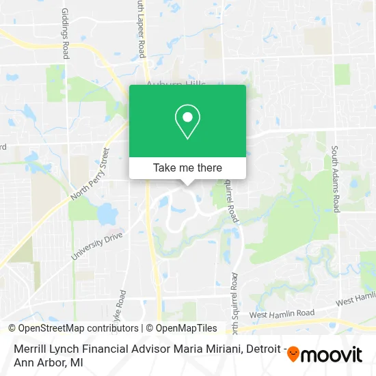 Merrill Lynch Financial Advisor Maria Miriani map
