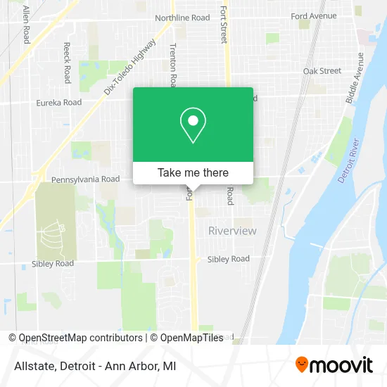 Allstate map