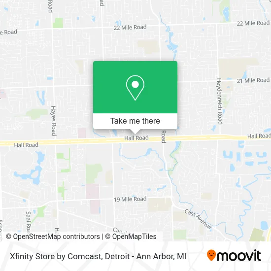 Xfinity Store by Comcast map