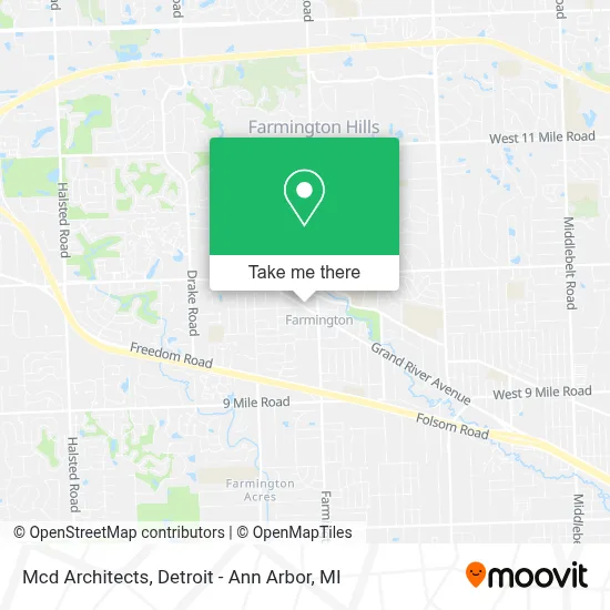 Mcd Architects map