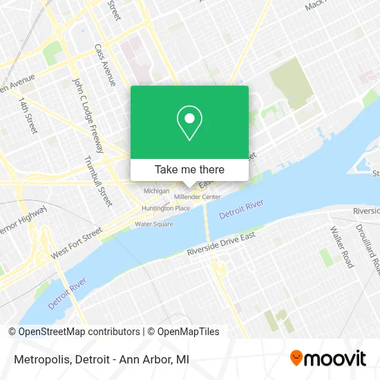 Metropolis map