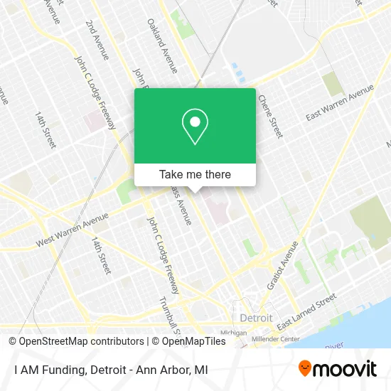 I AM Funding map