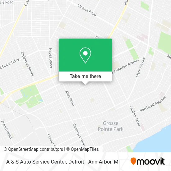 A & S Auto Service Center map
