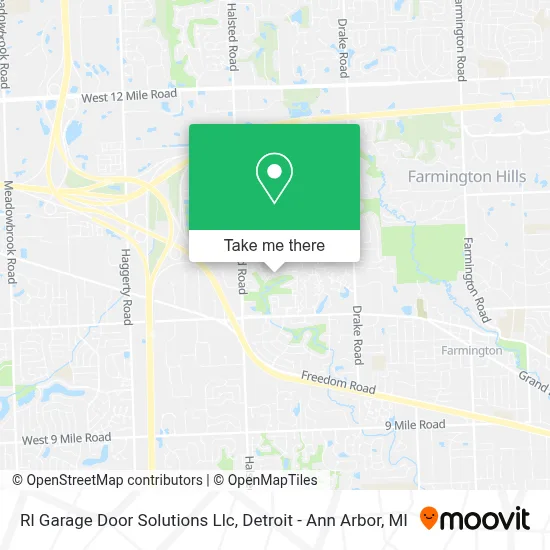 Rl Garage Door Solutions Llc map