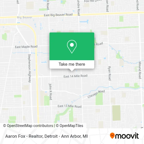 Aaron Fox - Realtor map