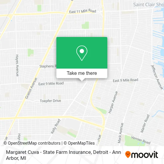 Margaret Cuva - State Farm Insurance map