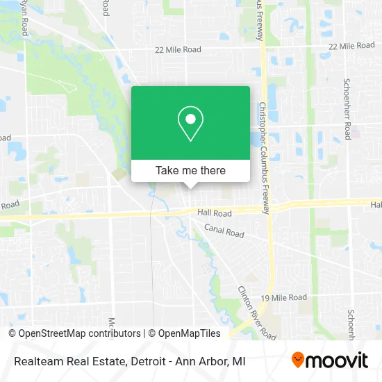 Realteam Real Estate map