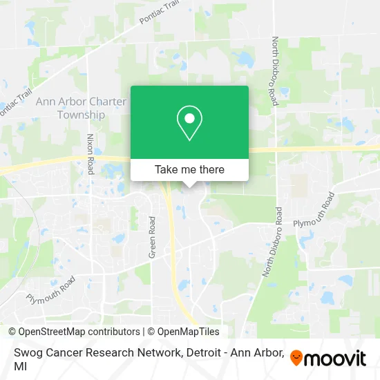 Swog Cancer Research Network map