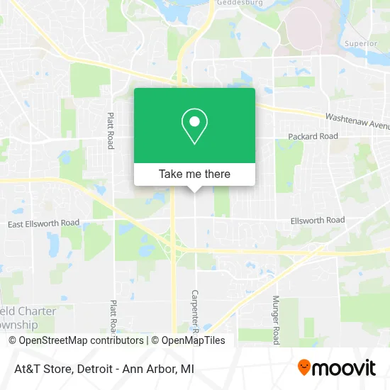 At&T Store map