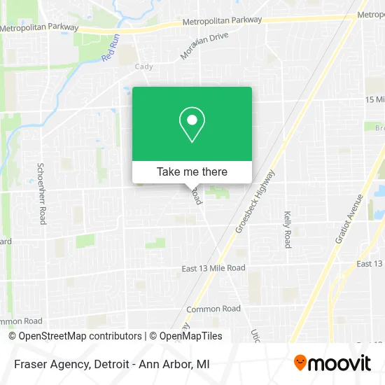 Fraser Agency map