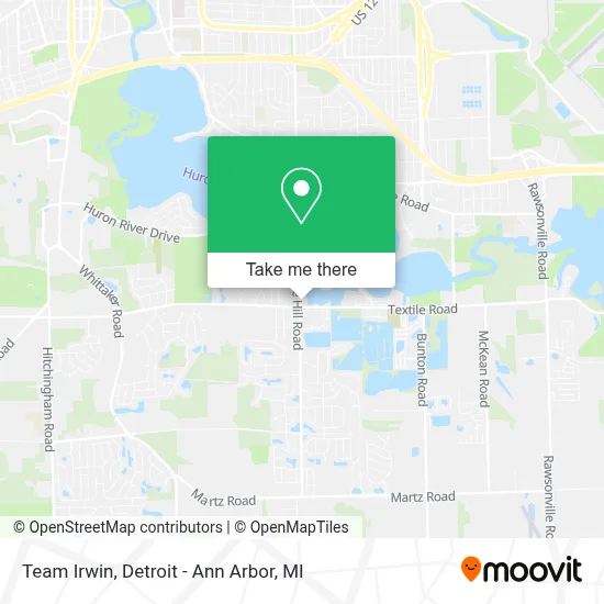 Team Irwin map