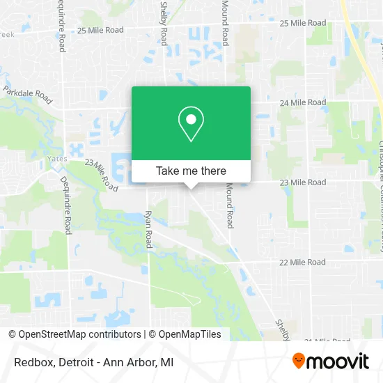 Redbox map