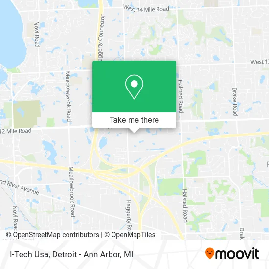I-Tech Usa map
