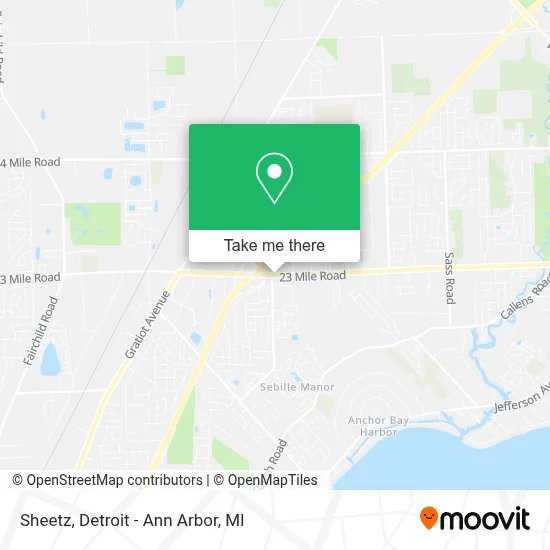 Sheetz map