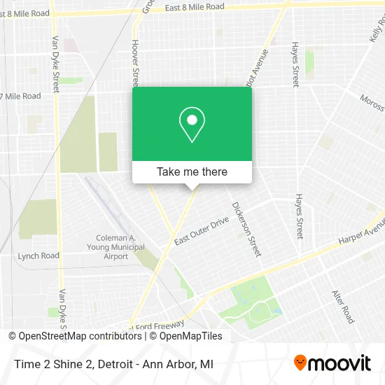 Time 2 Shine 2 map