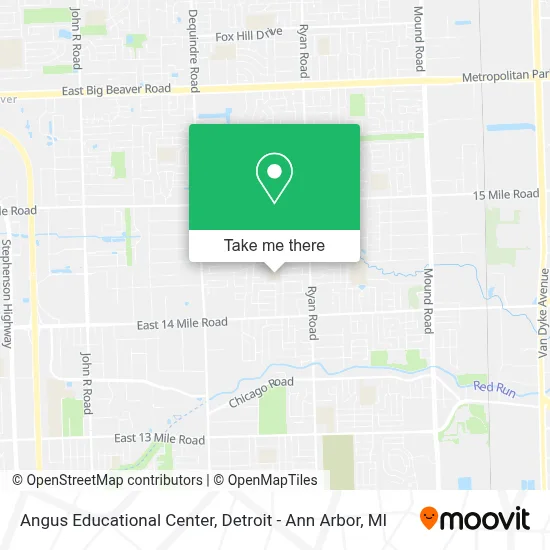 Angus Educational Center map