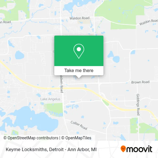 Keyme Locksmiths map