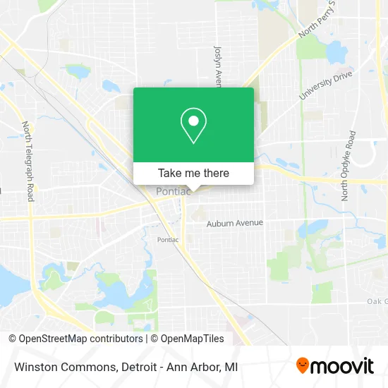 Winston Commons map